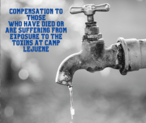 A photo of a water spigot with toxic water dripping from it